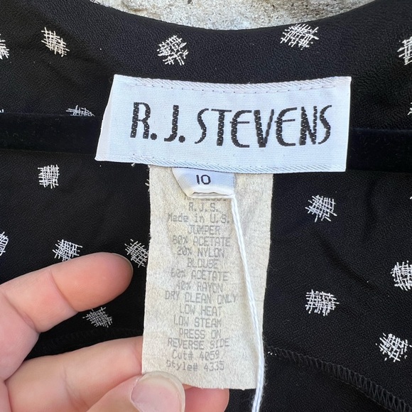 Rj stevens 
Vintage 90s one piece sleeveless romper - Picture 5 of 8